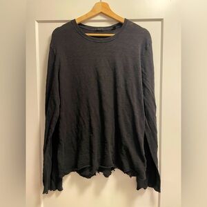 Men's Black Long Sleeve Shirt